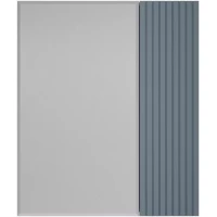 Зеркальный шкаф 60x71 см графит матовый/белый матовый L/R Style Line Стокгольм ЛС-00002319