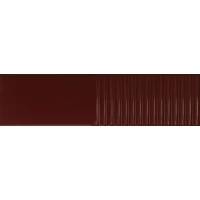 Плитка Groove burgundy gloss 2 STR 7,8x29,8
