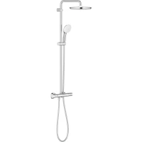 Душевая система Grohe Tempesta System 26670001 250 мм, с термостатом, хром