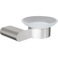 Мыльница Knotlor Bliss SD102BS настенная, нержавеющая сталь