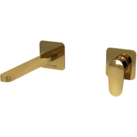 Смеситель для раковины WasserKRAFT Neckar A2151.279 встраиваемый, золотой