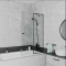 Шторка для ванны 90 см D&K Matrix DG1109025 прозрачное - 1