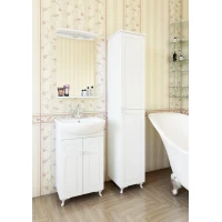 Комплект мебели белый матовый 50 см Sanflor Софи C0002221 + 4620008195766 + C02650