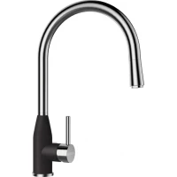 Смеситель для кухни Schock Kavus-D нержавеющая сталь/оникс 710615