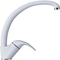 Смеситель для кухни серый металлик Tolero Высокий 694685