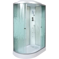 Душевая кабина 120x80x215 см Deto L902RGM+EL интимато