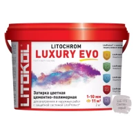 Затирка полимерно-цементная Litokol Litochrom Luxury Evo LLE.115 светло-серый