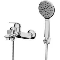 Смеситель для ванны Lemark Plus Advance LM1214C с душевым гарнитуром, хром