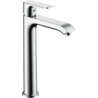 Смеситель для раковины Hansgrohe Metris 31185000 без донного клапана, хром