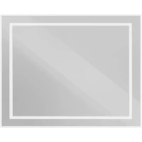 Зеркало BelBagno Kraft SPC-KRAFT-1000-800-SENS-AL 100x80 см, с LED-подсветкой, сенсорным выключателем, алюминий