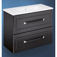 Тумба с раковиной черный матовый 61 см Gustavsberg Iconic GB71CCVU60PDWB