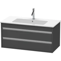 Тумба графит матовый 100 см Duravit Ketho KT643004949