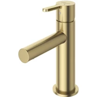 Смеситель для раковины с донным клапаном Cezares Leaf LEAF-LSM1-SR