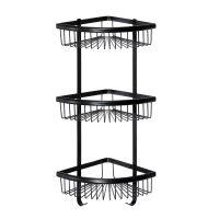 Полка угловая 22x22 см Savol S-5854-3H