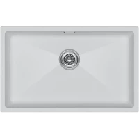 Кухонная мойка Paulmark Lumi LU74-WH 74x46 см, белый