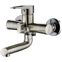 Смеситель для ванны Viko V-4812 с душевым гарнитуром, бронза