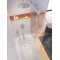 Шторка для ванны подвижная двухэлементная Ravak CVS2-100 P блестящий+транспарент 7QRA0C00Z1 - 3