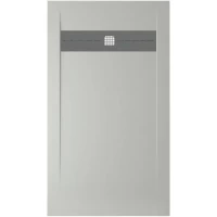 Душевой поддон Allen Brau Infinity 8.21004-PWM 140x80 см, из литьевого мрамора, прямоугольный, папирус матовый