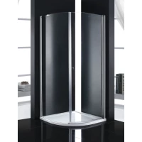 Душевой уголок Cezares Elena 90x90 см текстурное стекло ELENA-W-R-1-90-P-Cr-R