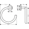 Кольцо для полотенец Hansgrohe Logis Universal 41724000 - 2