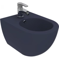 Биде подвесное Creavit Free FE510-00BM00E-0000 базальт матовый