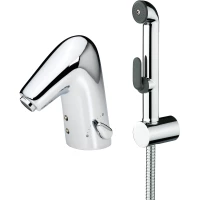 Смеситель для раковины с донным клапаном с гигиеническим душем Oras Alessi One 8516F