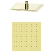 Верхний душ Wonzon & Woghand WW-88DP02-BG 300 мм, золотой матовый
