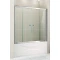 Шторка для ванны Cezares Pratico 170 см текстурное стекло PRATICO-VF-2-170/140-P-Cr - 1