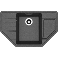 Кухонная мойка Dr.Gans Рио 25.080.C0800.407 80x50 см, черный