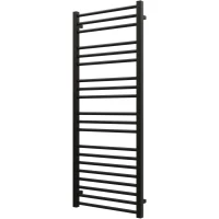 Полотенцесушитель водяной Grota Classic 4650186712042 1200x480, черный матовый