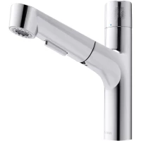 Смеситель для раковины Arrow AMP11868ACCP с выдвижным изливом, без донного клапана, хром