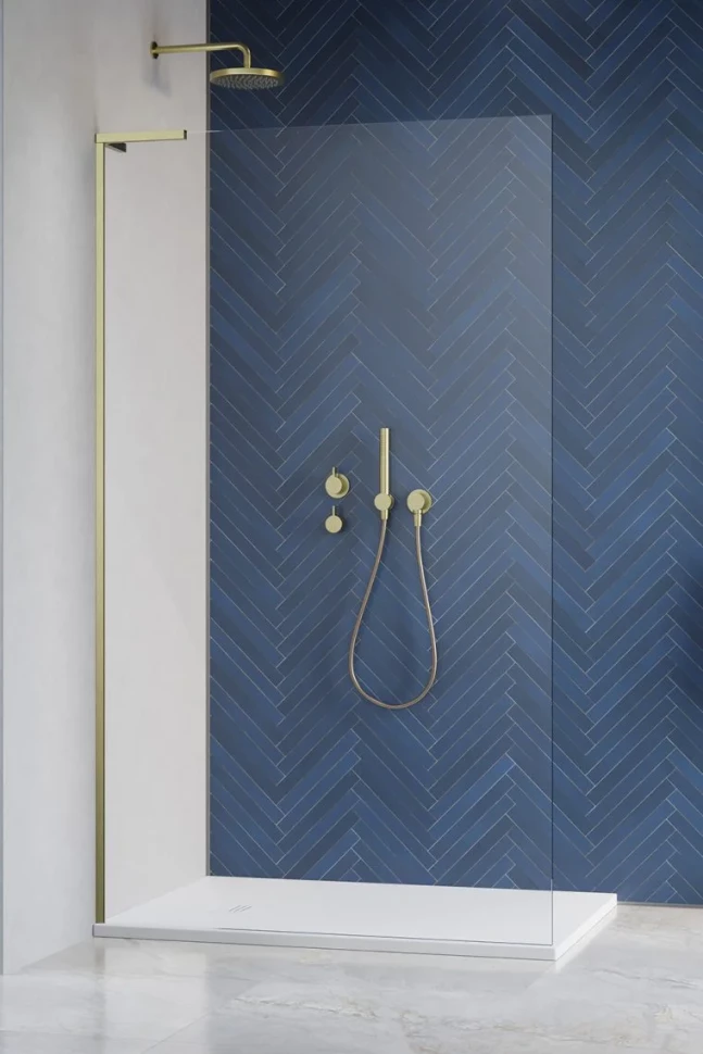 

Неподвижная перегородка Radaway Modo SL Brushed Gold II 105 Left 10319105-99-01L прозрачное