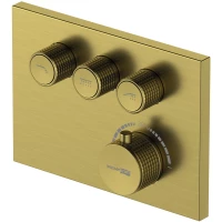 Термостат для ванны WasserKRAFT Aisch 5558 T встраиваемый, золотой матовый