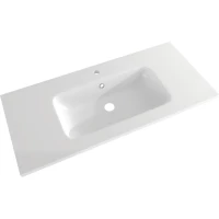 Раковина Cezares 50170 101x46 см, накладная, белый