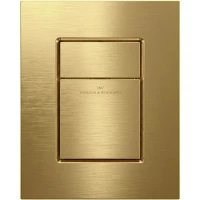 Кнопка смыва Wonzon & Woghand WW-IB256-BG для инсталляции, золотой матовый