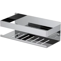 Полка для ванной Timo Luiro 18579/00 23 см, хром