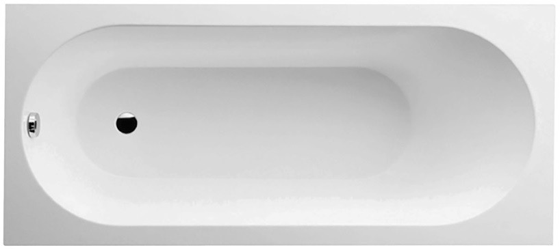 Квариловая ванна 170х70 см альпийский белый Villeroy & Boch Oberon UBQ177OBE2V-01