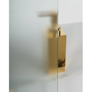 Изображение товара шторка для ванны 120 см belbagno sela sela-v-11-120/140-p-cr-l текстурное стекло