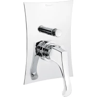 Смеситель для ванны Emmevi Ares 76019/CR встраиваемый, хром