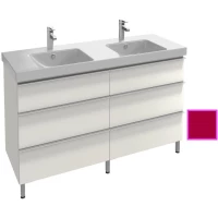 Тумба малиновый глянец 136,6 см Jacob Delafon Odeon Up EB996-R3