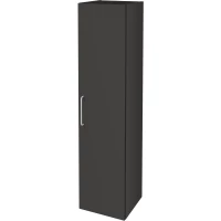 Пенал Jacob Delafon Odeon Rive Gauche EB2570D-R6-M53 подвесной R, серый антрацит матовый