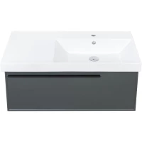 Тумба серо-зеленый матовый 87,6 см La Fenice Elba FNC-01-ELB-G-90