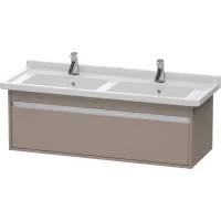 Тумба базальт матовый 120 см Duravit Ketho KT666604343