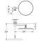 Косметическое зеркало x 7 Grohe Selection 41077DC0 Косметическое зеркало x 7 Grohe Selection 41077DC0 - 3