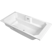 Ванна из литьевого мрамора Belux Кастилия 4810924271150 188,5x89,5 см, белый