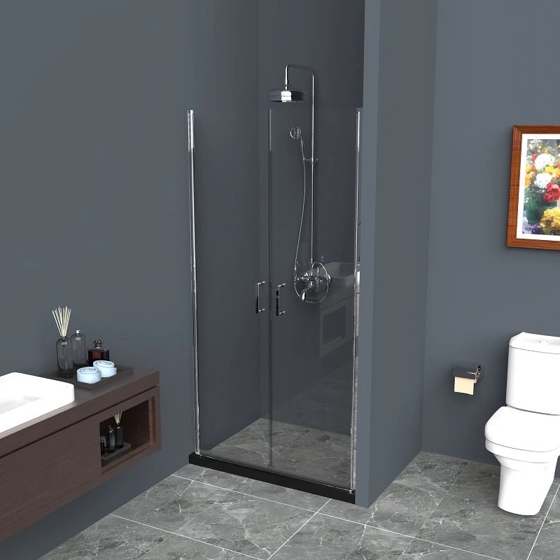 Душевая дверь 120 см BelBagno UNO-B-2-120-C-Cr прозрачное