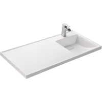 Раковина над стиральной машиной 105x50 см Акватон Лондри 1A72223KLH010