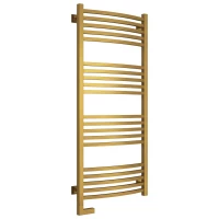 Полотенцесушитель электрический 1200x500 состаренная латунь МЭМ левый Сунержа Аркус 2.0 051-5604-1250