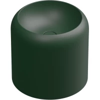 Раковина-чаша GSG Petra PELAVSECOLFS036 42x42 см, накладная, изумрудный матовый