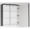 Зеркальный шкаф 60x71,8 см черный глянец Style Line Жасмин-2 ЛС-00000062 - 3